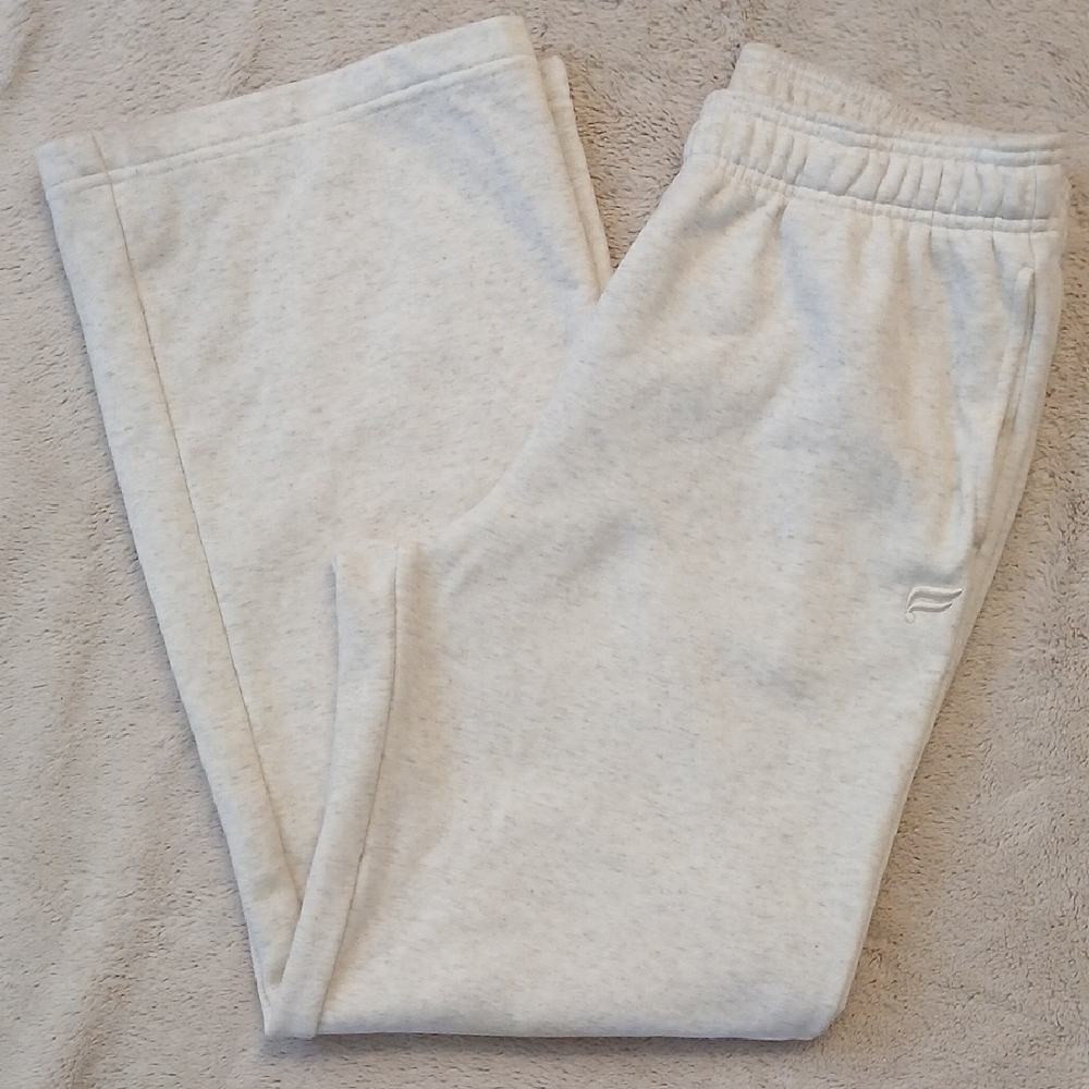 Fabletics Bone Heather Sweatpants With Pockets
